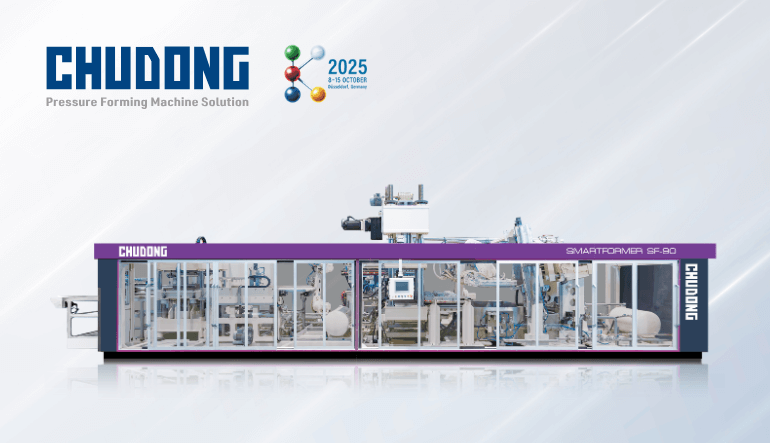 Discover CHUDONG SF-90 Thermoforming Innovation for Sustainable Food Packaging at K 2025