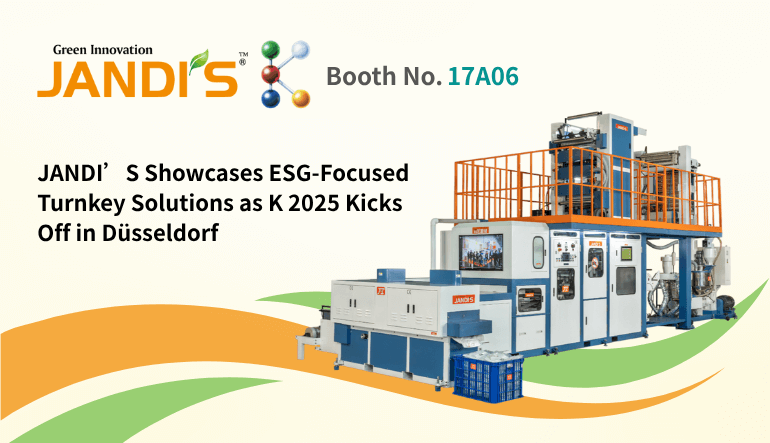 JANDI’S Showcases ESG-Focused Turnkey Solutions as K 2025 Kicks Off in Düsseldorf