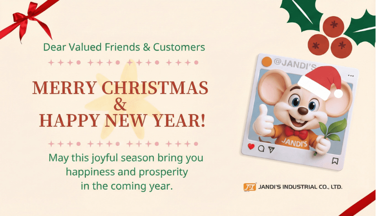 Season's Greetings from Jandi's: Your Stable Partner for 2026！