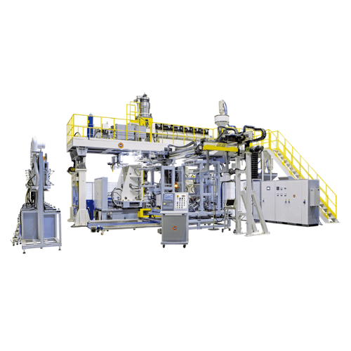3 Layer, Co-Extrusion Blow Moulding Machine for L-ring Drum, with PWDS ABB Robot