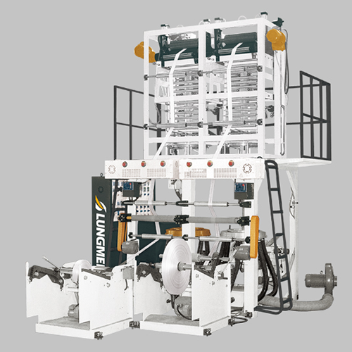 High Speed Twin Die Blown Film Machine