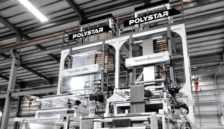 Flexible POLYSTAR Blown Film Extruders for Sustainable Packaging