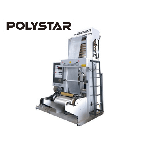 One Layer HDPE LDPE LLDPE 800mm Mini Type Blown Film Machine