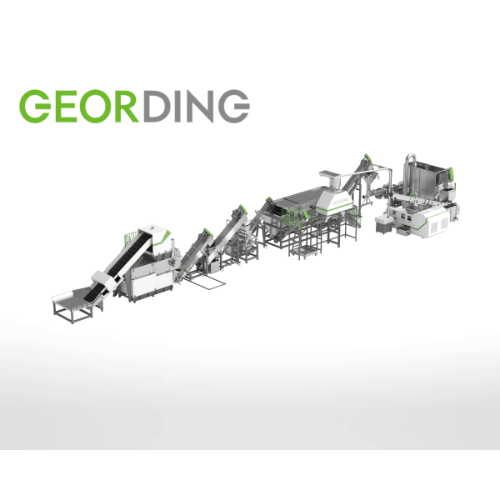 Crushing, Washing And Drying Whole Plant Facility For Plastic Film