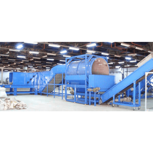 PET BOTTLE BALE PRE-PROCESSING CLEANING SYSTEM
