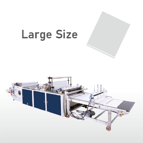 Fully Automatic Bottom Sealing Industrial and Garbage Bag Making Machine-SE-1000 / SE-1200 / SE-1500