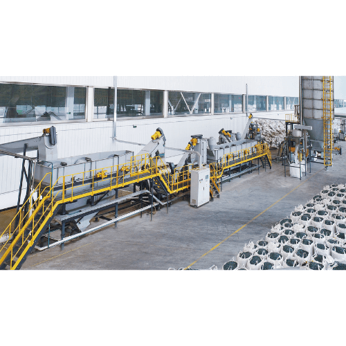 E waste recycling system