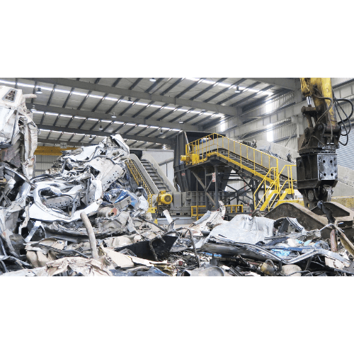 Car Body Shell & Light Metal Scrap Recycling System