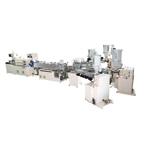 High Speed Multi-layer PE Tube Extruder and Cutting Machine EDC-16-05