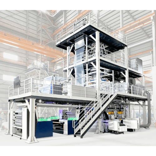 Seven-Layer Co-Extrusion Blown Film Machine