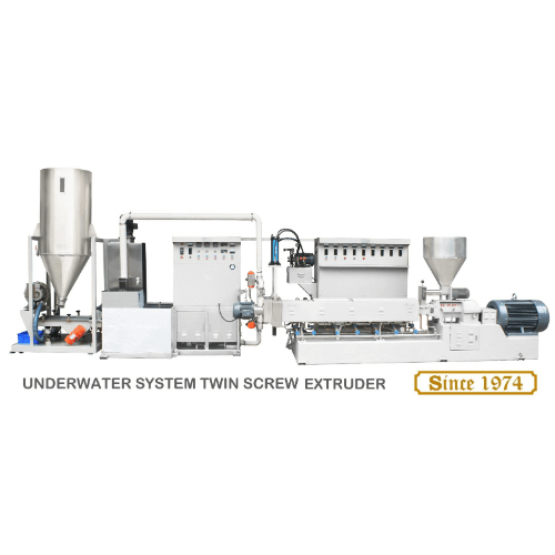 UNDERWATER TYPE TWIN SCREW EXTRUDER