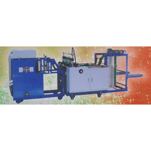 Automatic coreless bags on roll machine
