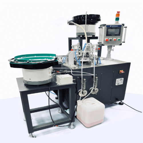 Fully-Automatic bottle filling and capping machine