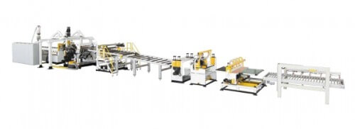 PC/PMMA/GPPS/ABS Plastic Sheet & Plate Extrusion Line