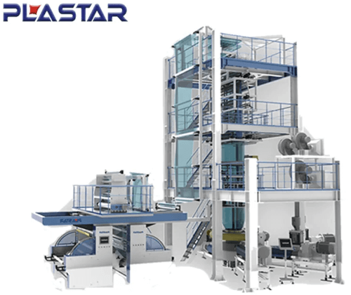 Plastar Good Quality Professional Customization Plastar PE 5 Layers Blown Film Extrusion Machine