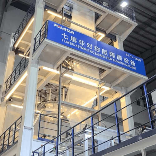 Plastar High Performance Seven Layer Co-Extrusion PE Plastic Blow Film Extrusion Machine Factory Price
