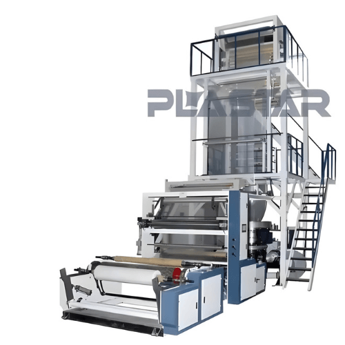 High Speed Plastar High Speed ABC 1500 mm Three Layers PE Film Blowing Machine