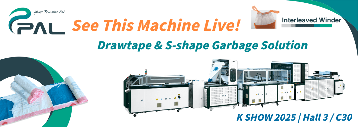 Drawtape Bag Making Machine With Interleaved Winder-RTDTWFA-V+0L