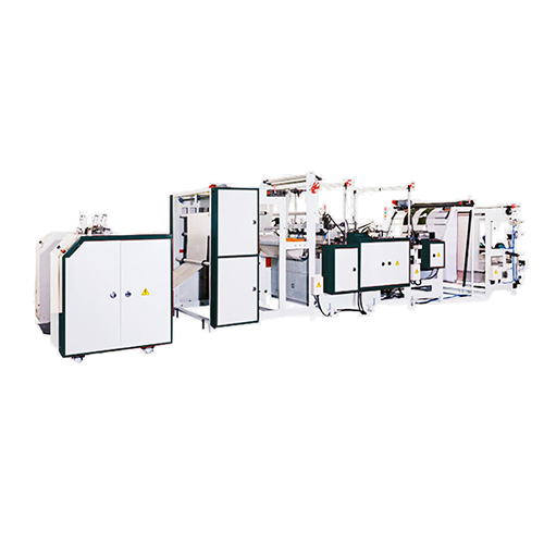 Bottom Seal Bag on roll Making Machine + Big Core Rewinding System BFWFA-V