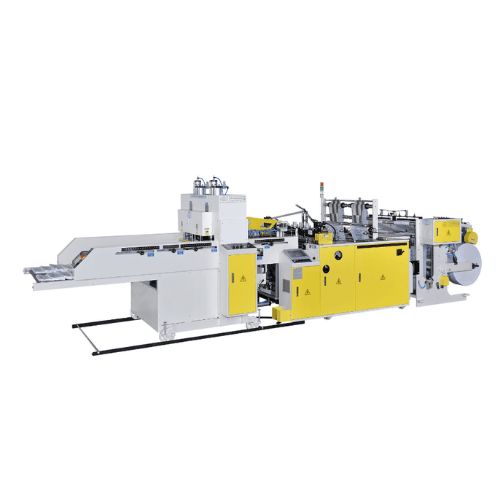 2 Lines Hot Cutting T-shirt Bag Making Machine