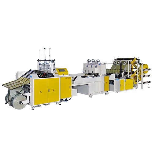 6 Rolls T-shirt Bag Making Machine