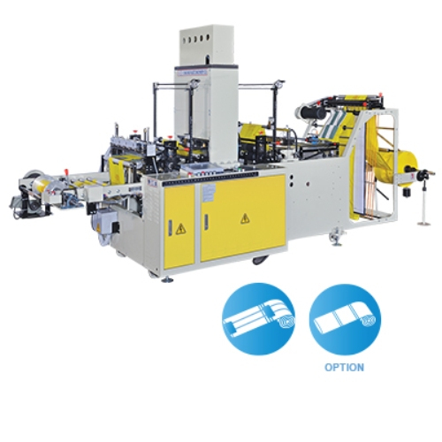 Perforated T-shirt Bags on Roll Machine with Core