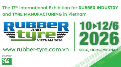 Rubber & Tyre Vietnam 2026 - The 12th International Exhibition for Rubber Industry and Tyre Manufacturing in Vietnam