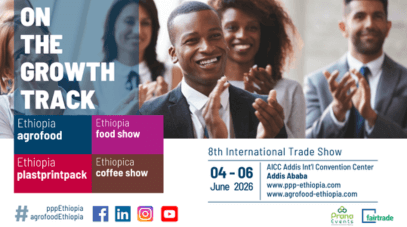 agrofood & plastprintpack and the Ethiopia food & coffee shows to relocate to the brand new AICC Addis Int’l Convention Center