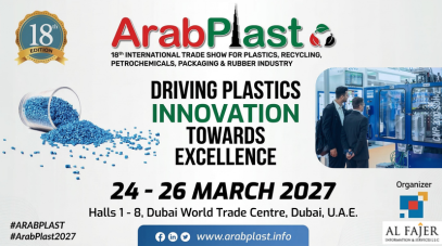 Few stands available at ArabPlast 2027