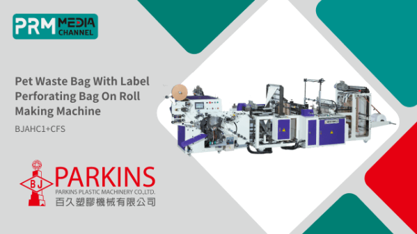 Pet Waste Bag With Label Perforating Bag On Roll Making Machine- BJAHC1+CFS | PARKINS