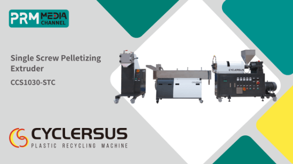 Single Screw Pelletizing Extruder CCS1030-STC