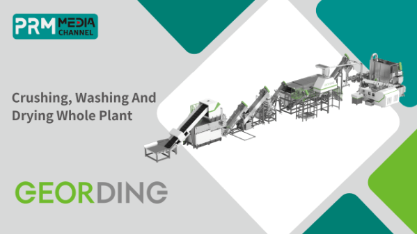 Crushing, Washing And Drying Whole Plant｜GEORDING