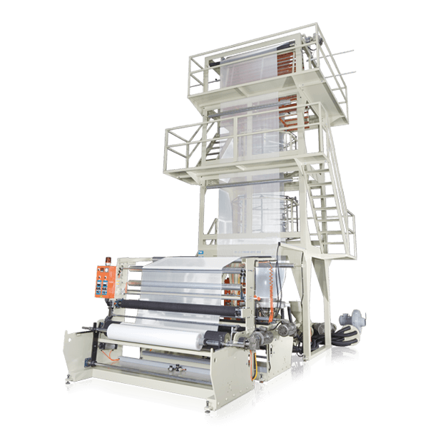 Two Layer HDPE/LDPE/ LLDPE High Speed Plastic Inflation Machine KMTL-55