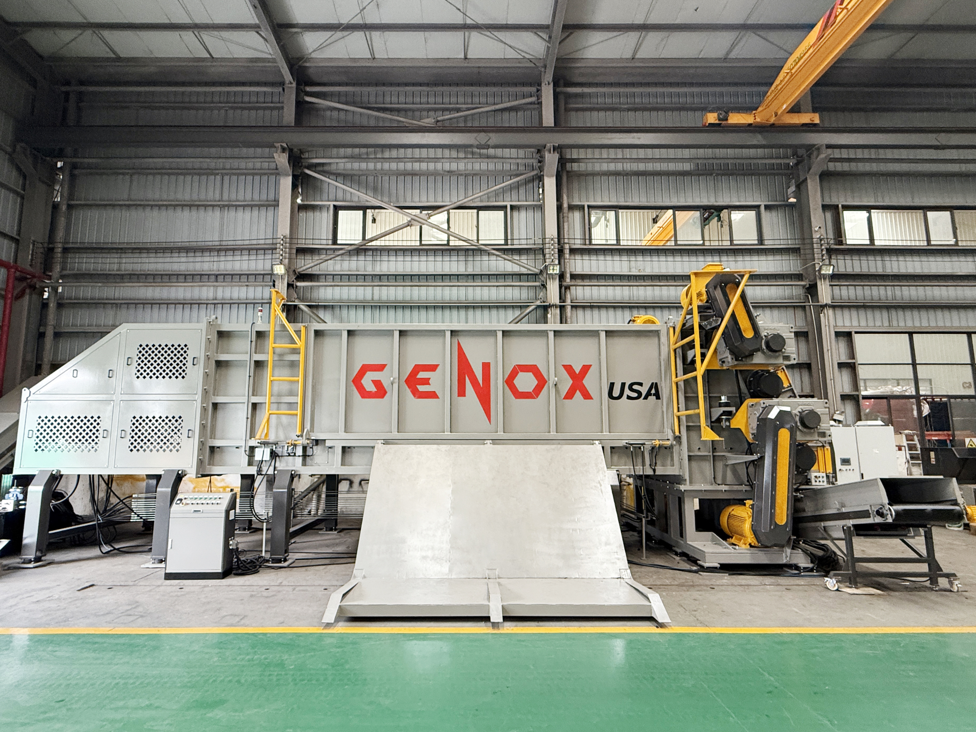 GENOX's J2000 Pipe Shredder 