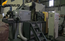 DW 350 Squeezing Machine for PP Woven Bag
