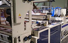 High Speed 8 Tracks T-Shirt Bag & Bottom-Sealing Bag Making Machine