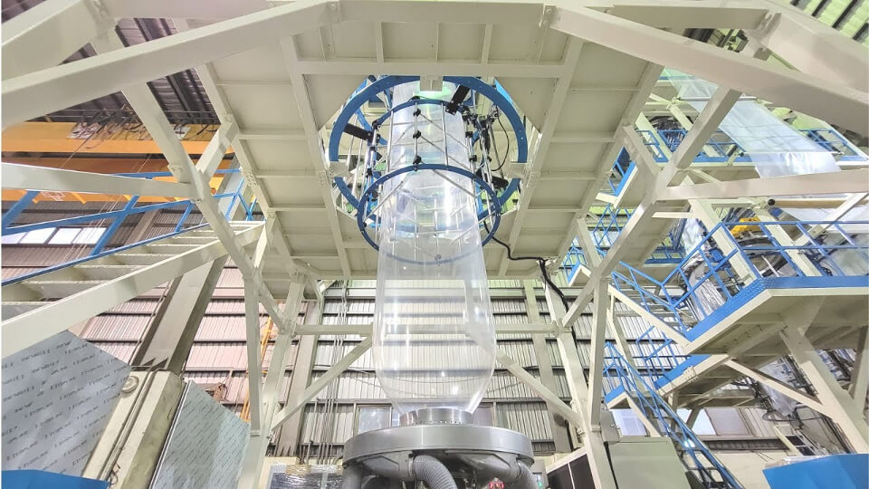 3-Layer Co-Extrusion Blown Film Machine | CHYI YANG